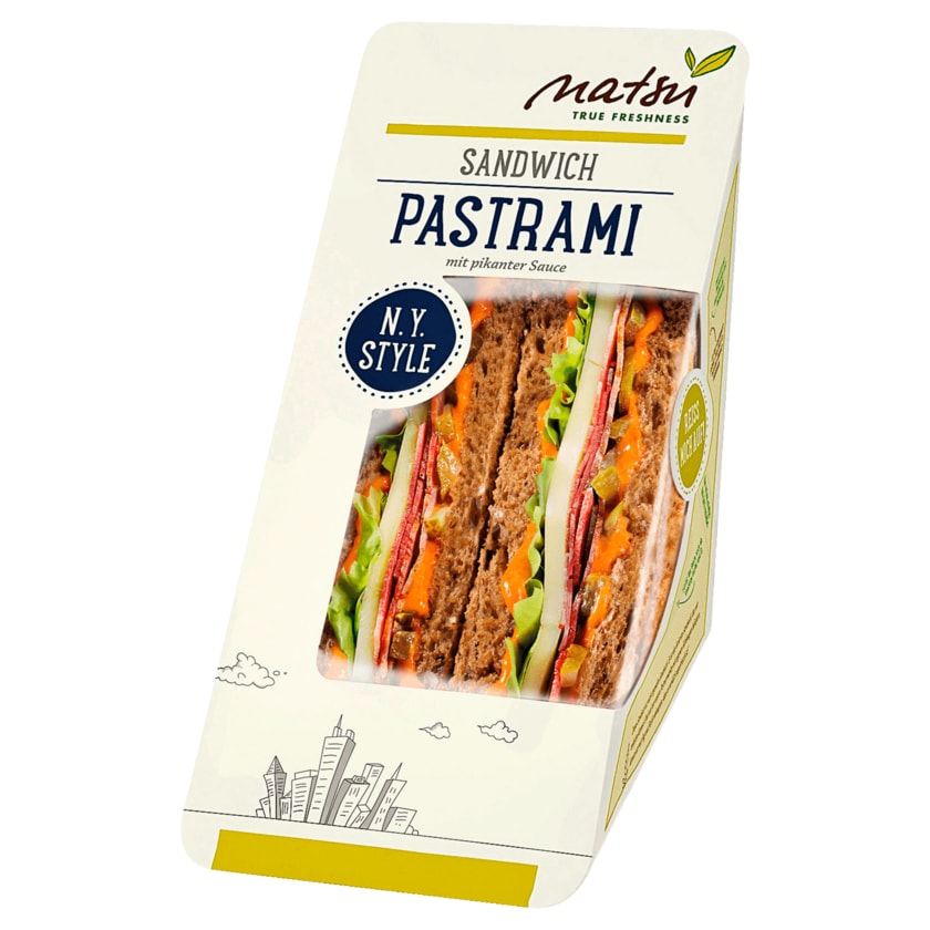 Natsu Pastrami Sandwich 170g